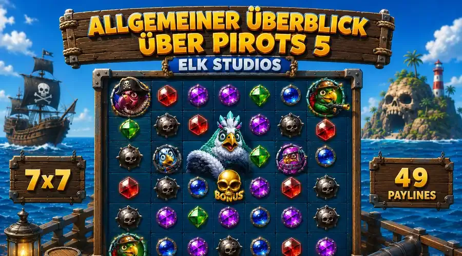 Pirots 5 Überblick mit ELK Studios