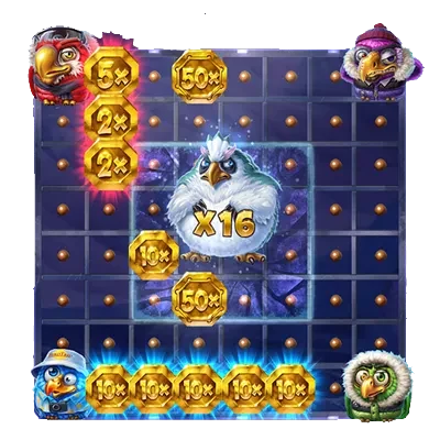 Pirots 4 Multiplikator-Szene in der Demo